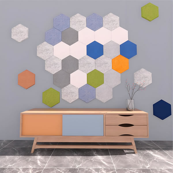 Polyester fiber acoustic board